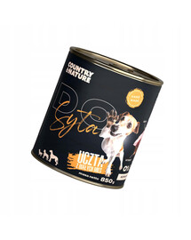 COUNTRY&NATURE Hody z bílého masa mokré krmivo pro suché psy 850 g