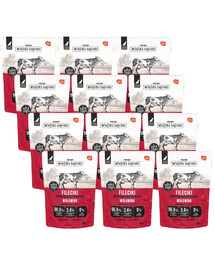 WIEJSKA ZAGRODA Monoproteinové krmivo Filetky Hovězí 12x280 g pro psy