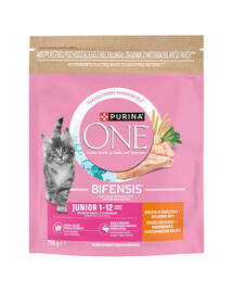 PURINA ONE Bifensis Junior Chicken 750 g s kuřecím masem, krmivo pro koťata