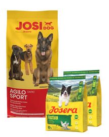 JOSERA JosiDog Agilo Sport 15kg + 2x900g krmiva ZDARMA
