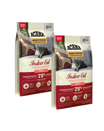 ACANA Highest Protein Indoor Cat 2x 4,5 kg granule pro kočky