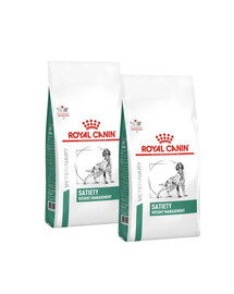 ROYAL CANIN Dog Satiety Support Weight Management 2x12 kg – suché dietní krmivo pro psy s nadváhou nebo obézní