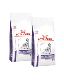 ROYAL CANIN Vcn Mature Consult Medium Dogs 2x10 kg suché krmivo pro starší psy středních plemen