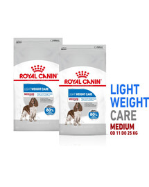 ROYAL CANIN CCN Medium Light Weight Care 2x12 kg suché krmivo pro dospělé psy středních plemen s tendencí k nadváze