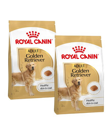 ROYAL CANIN Golden Retriever Adult 2x15 kg suché krmivo pro dospělé psy plemene golden retriever