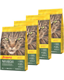 JOSERA NatureCat bezzbożowa 4x2 kg