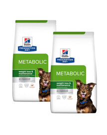 HILL'S Prescription Diet Canine Metabolic Lamb & Rice 2x12 kg