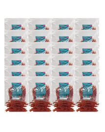 CHRUP&GO Jerky filety s kachními prsy 24x500 g psí pamlsek