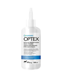EUROWET Optex 100 ml roztok na mytí očí a víček pro psy a kočky