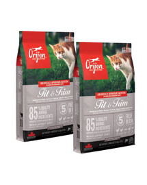 ORIJEN Fit & Trim Cat 2x 5,4 kg krmivo pro dospělé kočky