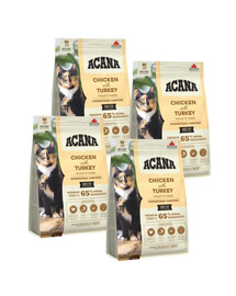 ACANA Homestead Harvest Cat 4x1,8 kg s kuřecím a krůtím masem, pro dospělé kočky