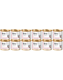 BRIT Veterinary Diet Hypoallergenic Salmon & Pea pro kočky s alergiemi 12x200 g