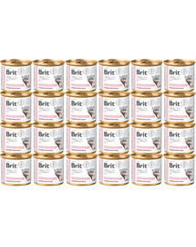 BRIT Veterinary Diet Hypoallergenic Salmon & Pea pro kočky s alergiemi 24x200 g