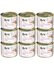BRIT Veterinary Diet Grain Free Hypoallergenic 12x200g Losos s hráškem pro psy s potravinovou intolerancí