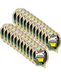 SHEBA Classics s kuřetem, paštika 22x85 g krmivo pro kočky