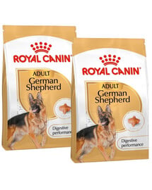 ROYAL CANIN German Shepherd Adult 2x15 kg suché krmivo pro dospělé psy plemene německý ovčák