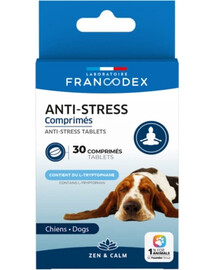 FRANCODEX Anti stress tablets 30 ks antistresových tablet pro psy