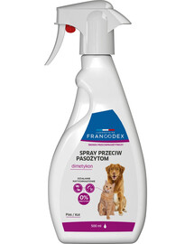 FRANCODEX Antiparazitní sprej s dimetikonem 500 ml pro psy a kočky