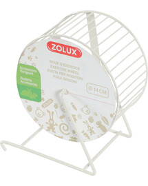 ZOLUX Kovové kolečko pro hlodavce, béžové, 14 cm