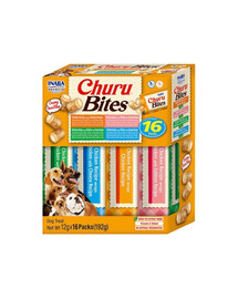 INABA Churu Dog Bites Variety Max s kuřecím masem 16x12 g