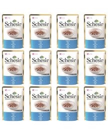 SCHESIR krmivo s tuňákem pro koťata 12x85 g
