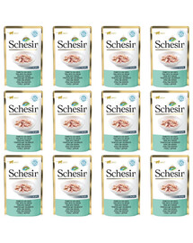 SCHESIR Tuňák s mořskou pražmou 12x50g