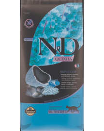 N&D Quinoa Cat skin&coat herring 5 KG