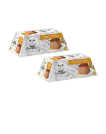 GOURMET REVELATIONS Kuřecí pěna pro kočky 4x57 g