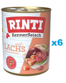 RINTI Kennerfleisch Salmon losos 6x800 g