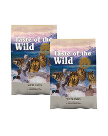TASTE OF THE WILD Wetlands 2x5,6 kg s divokými ptáky