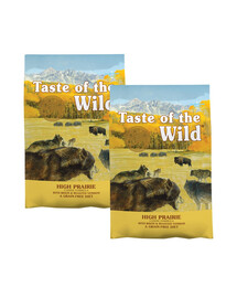 TASTE OF THE WILD High Prairie 2x5,6 kg s bizonem a pečeným jelenem