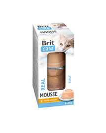 BRIT Care Cat Mousse Real Tuna 6x25 g mus z tuńczykiem dla kotów
