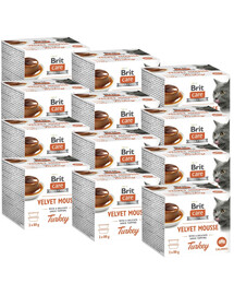 BRIT Care Cat Velvet Mousse Turkey 12x80 g mus z indykiem, mokra karma dla kotów