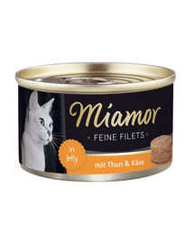 MIAMOR Feine Filets Tuňák a sýr 100 g