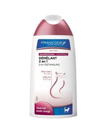 FRANCODEX Šampón 2v1 pro kočky 250 ml