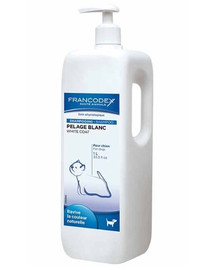 FRANCODEX Šampon bílá srst 1000 ml