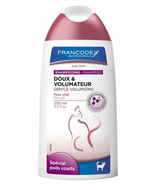 FRANCODEX Šampón na objem srsti pro kočky 250 ml