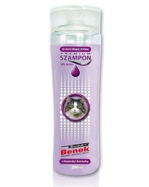BENEK Šampón premium pro kočky levandule 200 ml