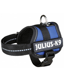 TRIXIE Postroj pro psy Julius-K9 powerpostroj baby XS 30–40 cm nebesky modrý