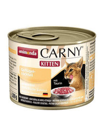 ANIMONDA Carny Kitten drůbeží koktejl 200 g