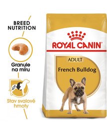 ROYAL CANIN French Bulldog Adult 9 kg granule pro dospělého francouzského buldočka