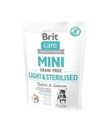 BRIT Care Grain Free Mini Light & Sterilised 400 g