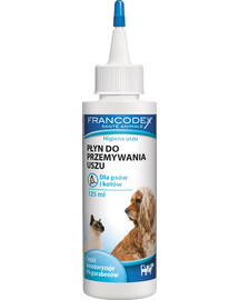 FRANCODEX Roztok čistící na uši pes, kočka 125ml