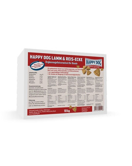 HAPPY DOG Lamm&Rice-Ecken 10kg