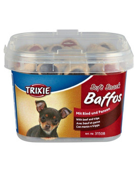 TRIXIE Soft Bits Kroužky hovězí s dršťkami 140 g
