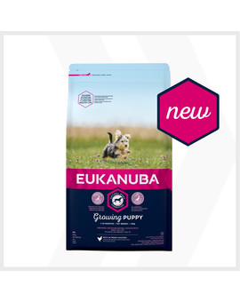 EUKANUBA Growing Puppy Toy Breed bohatá na čerstvé kuřecí 2kg