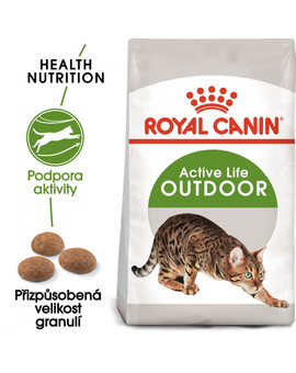 ROYAL CANIN Outdoor 2 kg granule pro kočky s častým pohybem venku