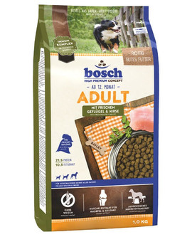 BOSCH Adult drůbež a jáhly 1 kg