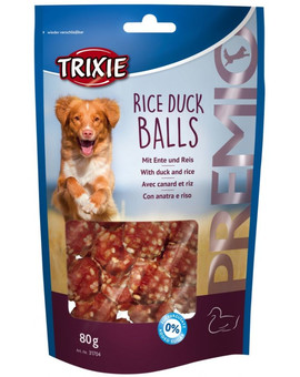 TRIXIE Premio pamlsky kuličky s kachnou a rýží 80 g