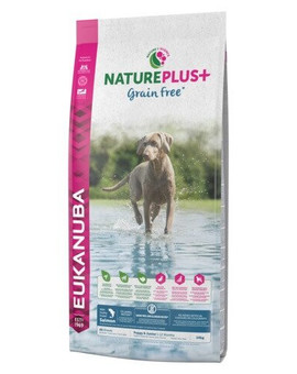 EUKANUBA Nature Plus+ Puppy Grain Free Salmon 10 kg